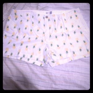 Old Navy Pineapple Print Shorts